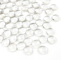 FANTIAN 1lb Clear Glass Beads for Vases, 100 Pcs 1 Pound,