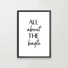 Kitchen Dining Room Wall Art Funny Text Prints Posters Fun Quotes Home Décor
