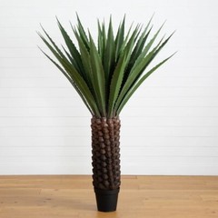 6’ Giant Grand Cactus Artificial Agave Plant UV (Indoor/Outdoor). Retail $499