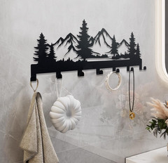 Share Metal Key Holder Wall Mounted Key Hooks Key Holder for Wall Key Organizer