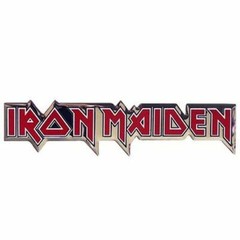 IRON MAIDEN – METALLIC STICKER – 6 x 1.5 – BRAND NEW 8483