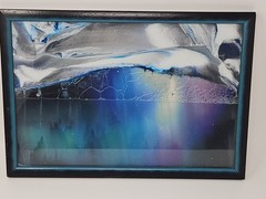 Genuine KB Collections: Aurora Borealis Sand Sculpture – Handmade in Austria