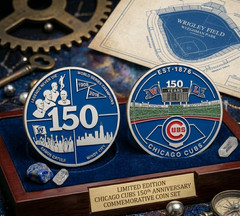 Baseball 150th Anniversary Commemorative Collectible Coin