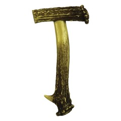 Rivers Edge Products Faux Deer Antler Letters, 8-Inch Resin Wall Decor, Letter T