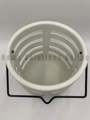 Pottery Barn Mason Hanging Cachepots Ivory Medium #S9027