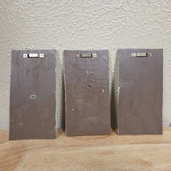 Chinese love harmony Tranquility Ceramic Plaques Wall Decor Distressed Lot