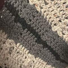 Handmade Afghan Hand Crocheted Blanket NEW Size 78in x 56in Multicolored Throw
