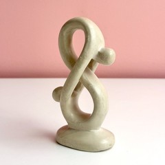 Soapstone Infinity Figures Sculpture
