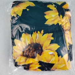 Jekeno Sunflower Throw Blanket 50×60″ Cozy Fleece Polyester Gifts Machine Wash
