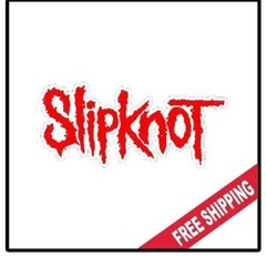 Slipknot Vinyl Wall logo Decal Sticker Heavy Metal Rock Band Rock 80’s Various