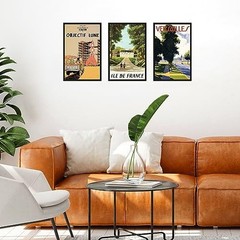 11X17 Picture Frame Black 3 Pack, 11 X 17 Frame for Horizontal or Vertical Wall