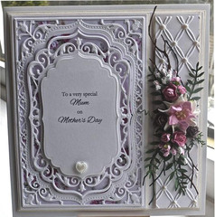 Adies Laced Rectangle Frame Metal Die Cuts,Flower Border Square Frames Layeri…