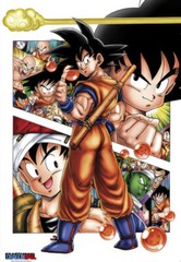 Dragon Ball – Anime TV Show Poster (Dragonball – Son-Goku Story) (Size 24 x 36″)