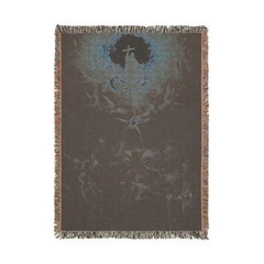 he has risen woven tapestry blanket [52by37]