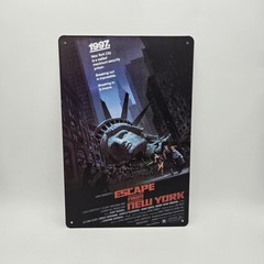 Escape From New York Movie Metal Poster – Tin Sign – Size 8*12inch