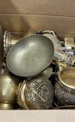 Antique & Vintage Bronze, & Metal Asian + Roman Art Home Deco Collection 15 pc