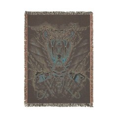 viper fuel woven tapestry blanket (52by37)
