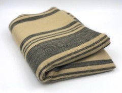 SOFT & WARM STRIPED ALPACA LLAMA WOOL BLANKET PLAID THROW QUEEN BED SOFA COVER
