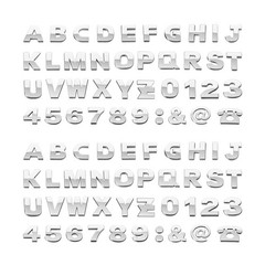 BESULEN 80PCS Car Emblem Letters Stickers, 3D Number & Symbol Waterproof Self…