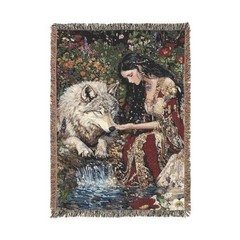 FOREST WOLF PRINCESS (52by37)