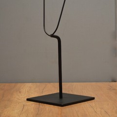26”high “Y” Metal display Stand for tribal masks & other Art objects -6×6″ base