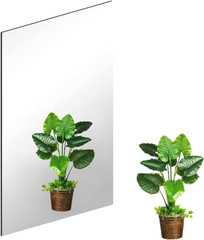 Flexible Wall Mirror Sheets Self Adhesive Acrylic Squares Mirror, 12X16 Inch …