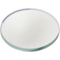 Plymor 2.5″ Round, 3mm Thick Non-Beveled Glass Mirror Circle