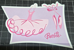 Barbie Wall Stickers Girls Bedroom Decals Decor Accents Kids Room LK67198