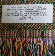 NOS Vtg Signed 65×48″ Debbie Mumm Throw Blanket 100% Cotton. Hen Farm Honey Bees
