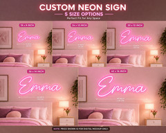 Custom LED Business Logo Sign Personalized Neon Light Wall Art