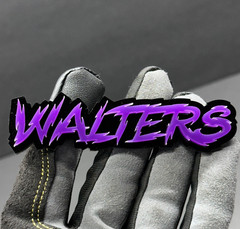 Custom Lazer Cut Car Acrylic Emblem Badge Customized MULTI COLOR Text Names!