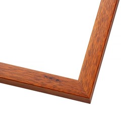 5×6 In Honey Brown Real Wood Picture Frame Width 0.75 inches | Interior Frame De