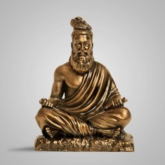 Valluvar Thiruvalluvar Sculpture – Tamil Poet Philosopher Idol Statue Figurine