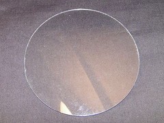 CLOCK FACE GLASS / ROUND FLAT CLOCK GLASS / REPLACEMENT CLOCK GLASS