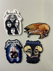 Metallica Sticker Pack – Heavy Metal Stickers , Thrash Metal Stickers