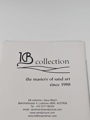 Genuine KB Collections: Aurora Borealis Sand Sculpture – Handmade in Austria