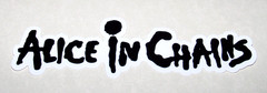 ALICE IN CHAINS – Logo LARGE Die Cut Sticker Decal Official Metal Grunge Band