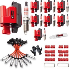 8pc Square Ignition Coil Pack Wire Set for Chevy GMC 4.8 5.3 6.0