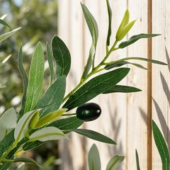 5FT Tall Faux Realistic Olive Trees Artificial Olive Tree For Indoor Home Decor