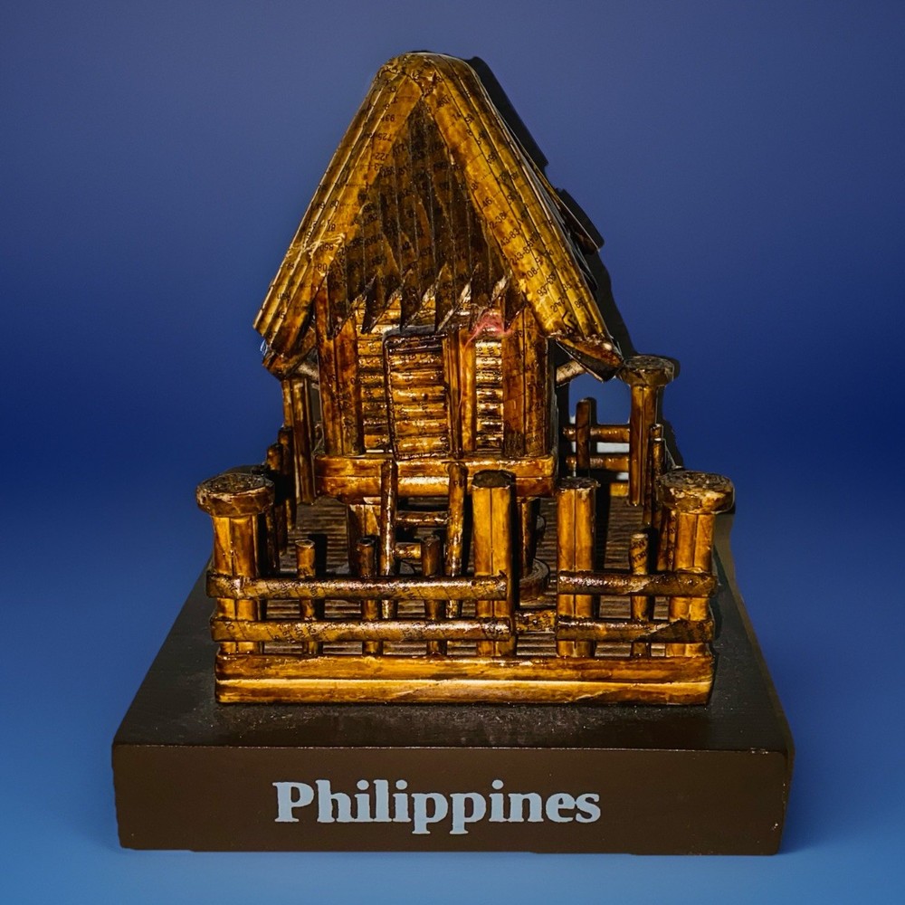 Crafts For A Cause By Kultura Handmade Philippines Overwater Bungalow Decor NWT