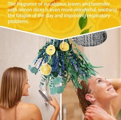 5 Mix Dried Eucalyptus & Lavender Shower Bundle 15–17″ Natural Decor