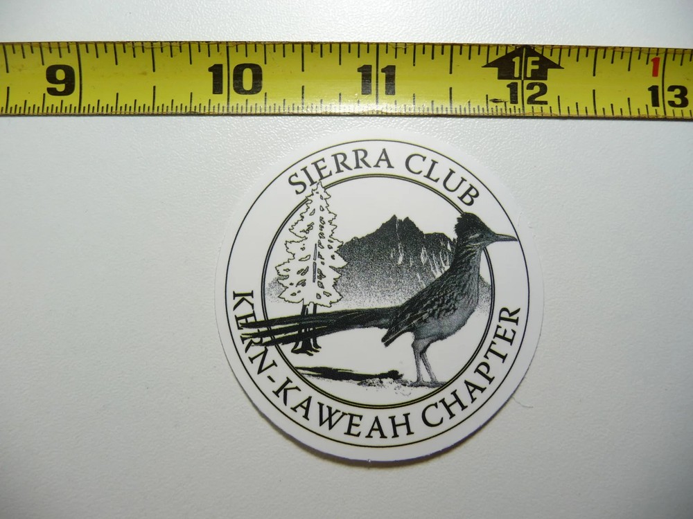 SIERRA CLUB BIRD SMALL STICKER DECAL HIKING CAMPING NATURE OUTDOORS