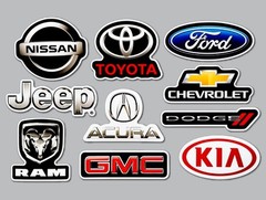 Car / Truck / SUV Vinyl Sticker Lot (10 Pack) SET 1 auto sports car muscle 4×4