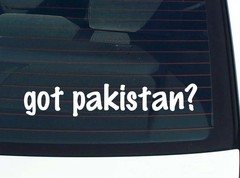 got pakistan? CAR DECAL BUMPER STICKER VINYL FUNNY JOKE WINDOW