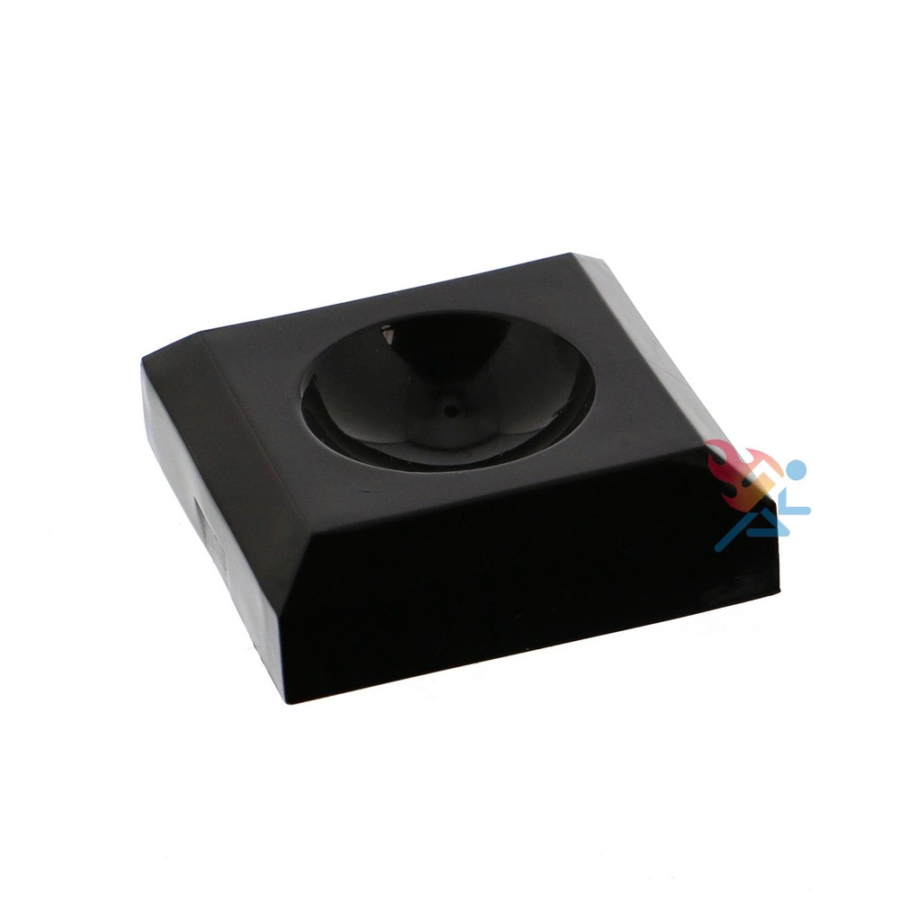 Marble Eggs Display Stand Black Medium Plus 1-1/2″ Square Dimple Block, 3 Pack