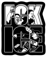 Anti-ICE Sticker Pack (QTY 10) melt stop abolish protest la migra human rights