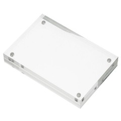 3.2″ x 4.7″ x 0.8″ Acrylic Picture Frame Magnetic Photo Frames Display Clear
