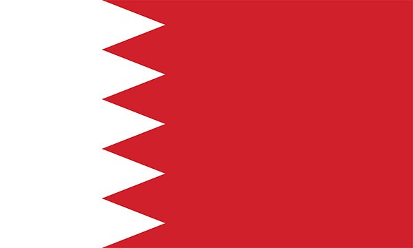 Bahrain Flag Poster