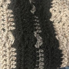 Handmade Afghan Hand Crocheted Blanket NEW Size 78in x 56in Multicolored Throw
