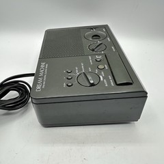 Vintage Sony Dream Machine Clock Radio FM AM Digital Alarm Black ICF-C2W 1980s